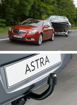 Auto + boot en losse trekhaak
