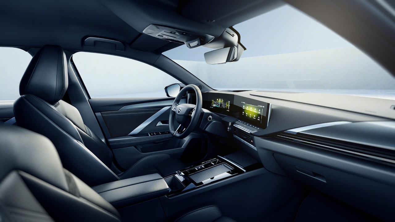 Opel, Astra, Hatchback, Hybrid, Interior